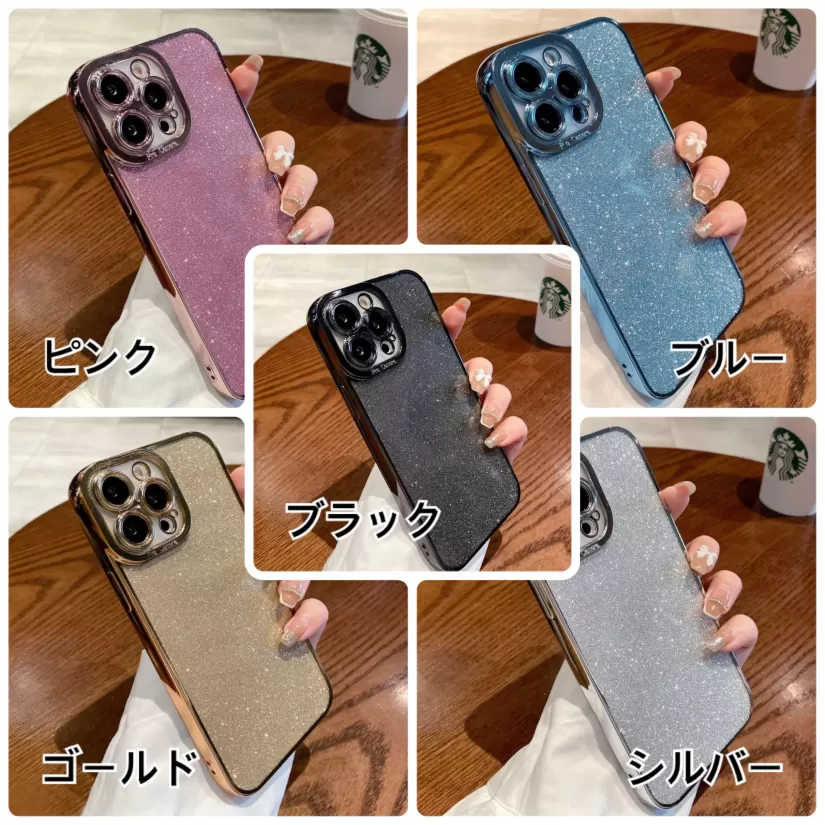 グリッターiPhoneケース イメージ画像